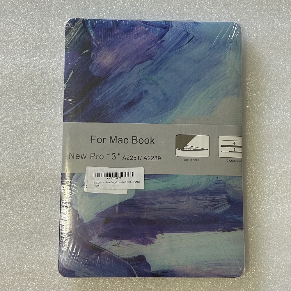 Ritayan 4-1 MacBook Pro 13" Hard Case (A2251/A2289) - Oil Paint
